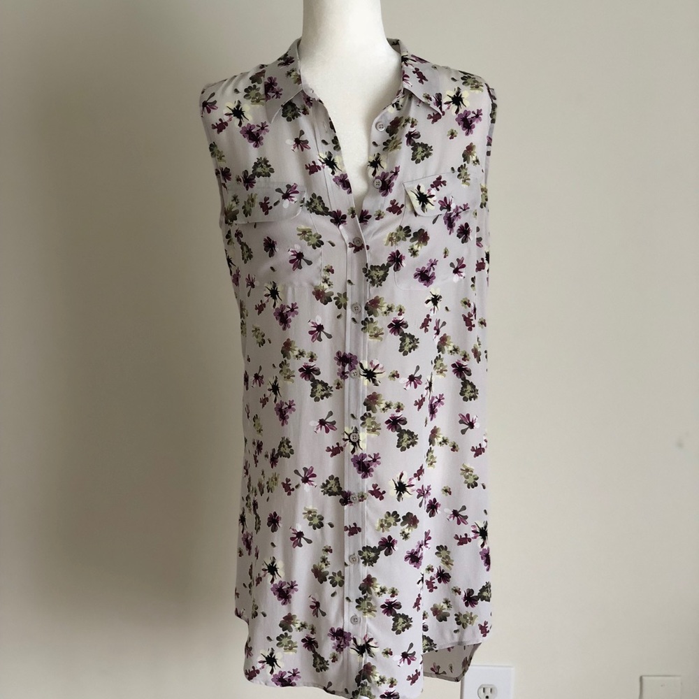 Equipment silk dress